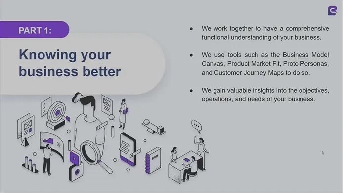 Sample deliverable from Part 1 of the OAKRs Workshop: Knowing your business better